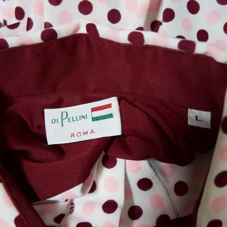 DI PELLINI ROMA PolkaDot L/S Fake Clerical L/S Shirts