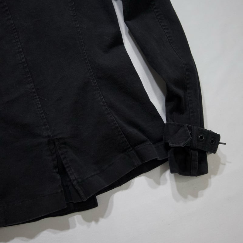 TRIPP NYC Double Breasted Napoleon Jacket / Pea