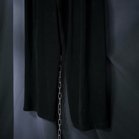 90s~00s Choices Mexico made Acetate Velor Wide Leg Easy Pants