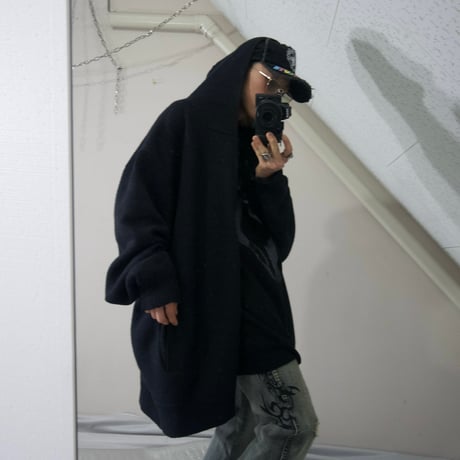 USED Super Oversize 4XL Thermal Hoodie
