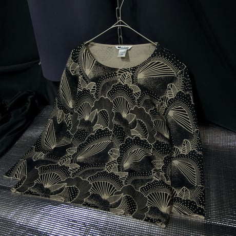 USED Japanese Auspicious Tattoo patterns Second Skin 7/S Tee