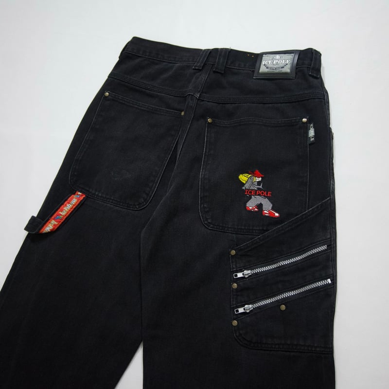 ICEPOLE B-Boy Embroidery Zipper Design Carpente