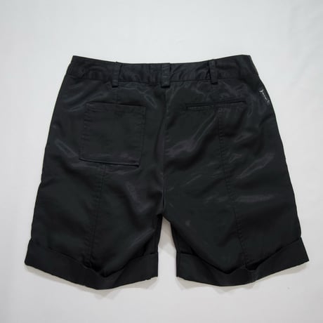 ARMANI JEANS Cotton×Rayon Zipper Gimmick Cargo Short Pants