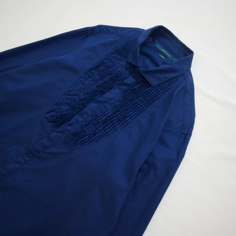 PERRY ELLIS Frill L/S Dress Cotton Shirts