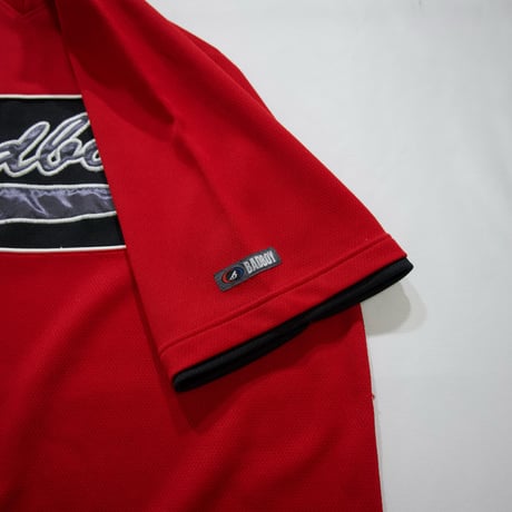 BADBOY Embroidery Football S/S V Neck Game Shirts