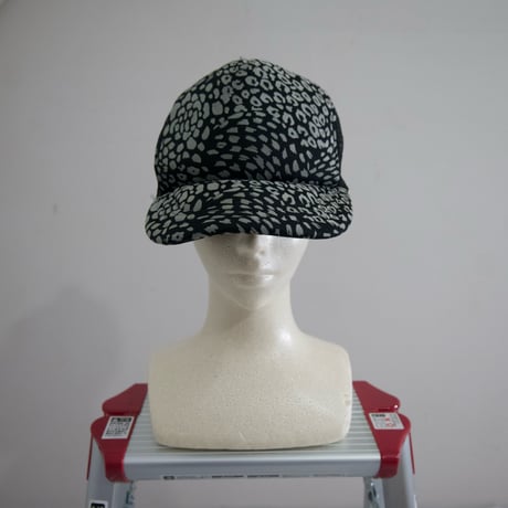 CANDY STRIPER Black Leopards Mesh Cap