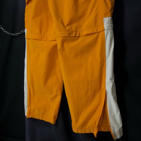 PHYS.SCi PHYSICAL SCIENCE 2way Detachable PU Coated Sideline Cotton×Nylon Cargo Pants/Shorts