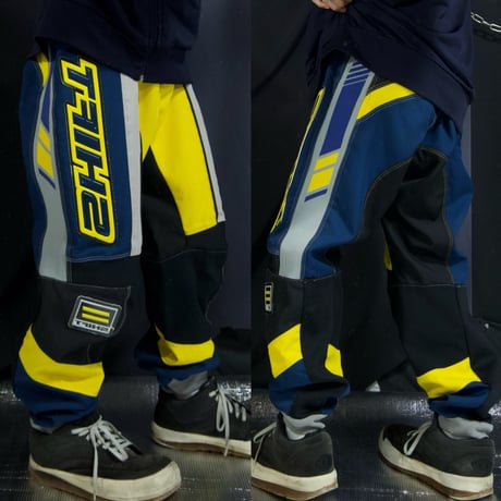 SHIFT Technical Switching Rubber Logo Racing Motorcycle Pants