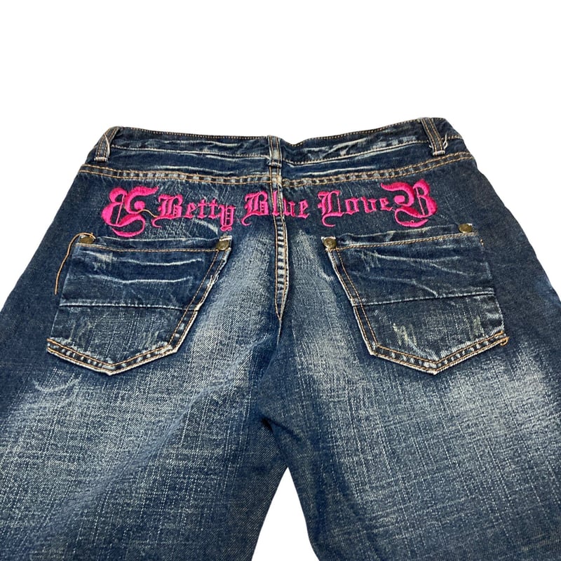 Betty Blue Love Print Design Pants | HOW Used/V