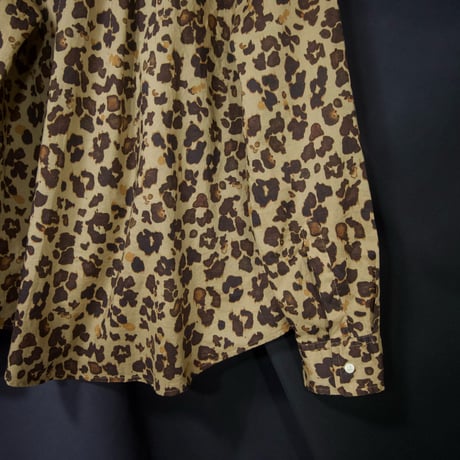 GAP Leopard L/S Open Collar Shirts