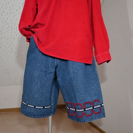 90s USAmade BOSS Wide Denim Shorts