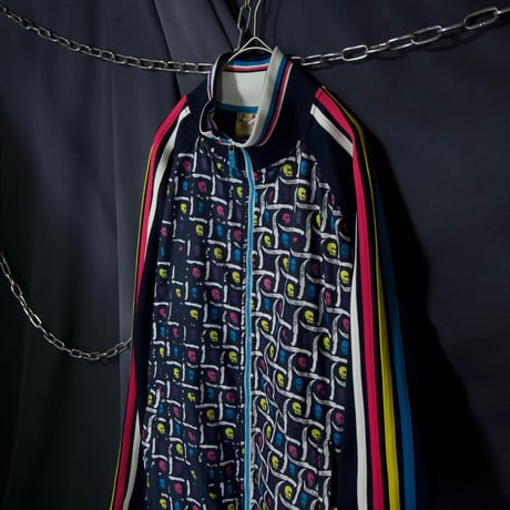 ARTFUL DODGER Skull Embroidery Full Patterns Track Jacket