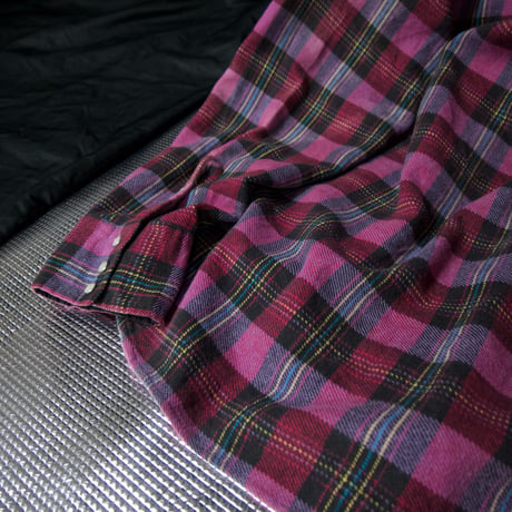 80s USAmade SADDLEKING HeavyWeight Flannel FakeReversible MexicanBorder TartanCheck WesternShirts