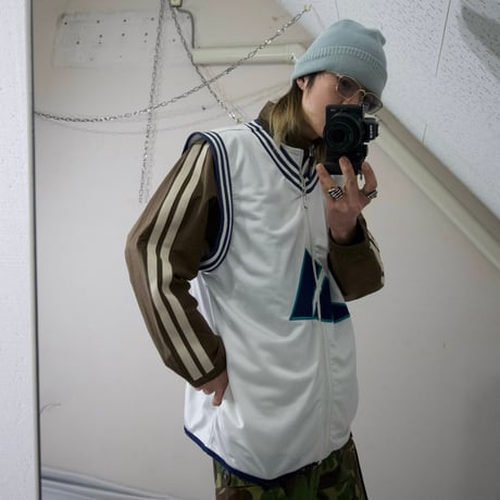 90s~00s Adidas 2way Detachable Vest Jacket