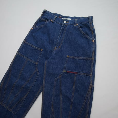 BadBoy Double Knee Embroidery Carpenter Baggy Denim
