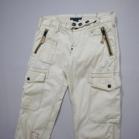 Ralph Lauren MultiPockets Tactical Zip Cargo Pants