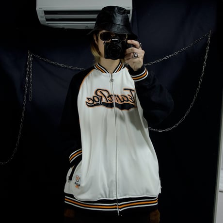 Rocawear CrewNeck Embroidery Baseball JKT Type Track Jacket