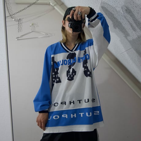 SOUTH POLE Football V-Neck L/S Game Shirts