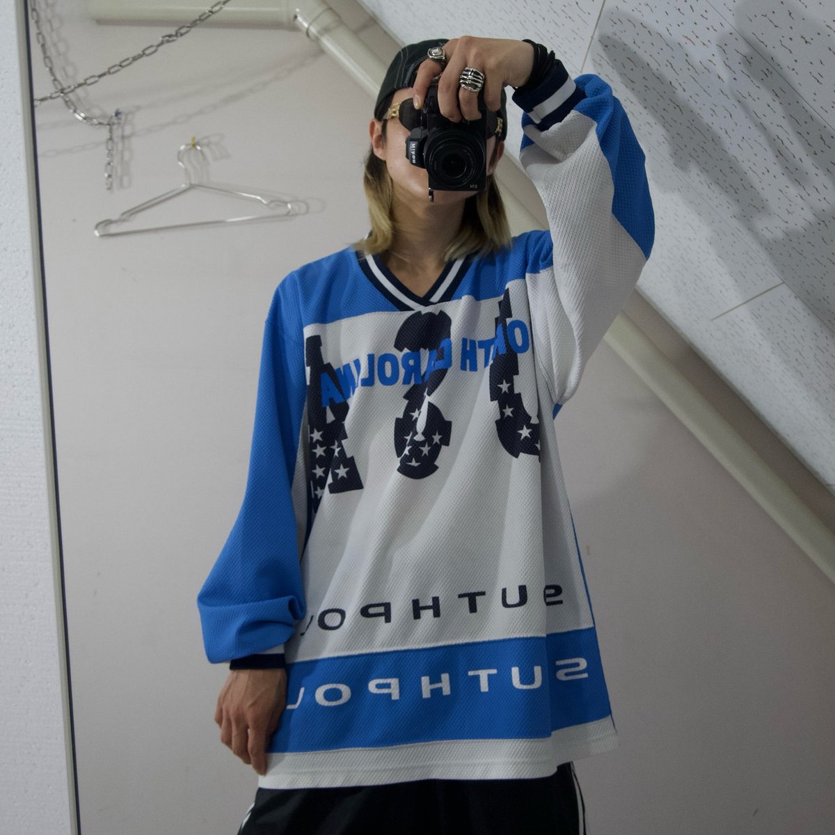 SOUTH POLE Football V-Neck L/S Game Shirts | HO