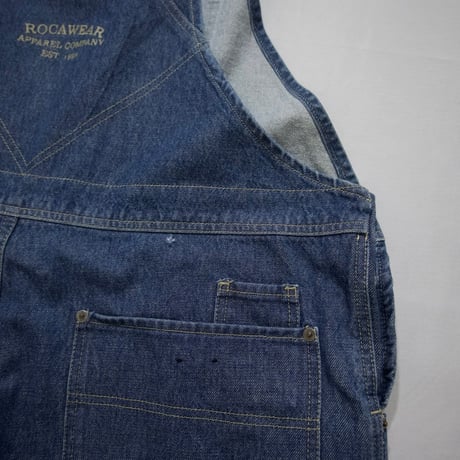 ROCAWEAR DoubleKnee Carpenter Baggy Denim Overall