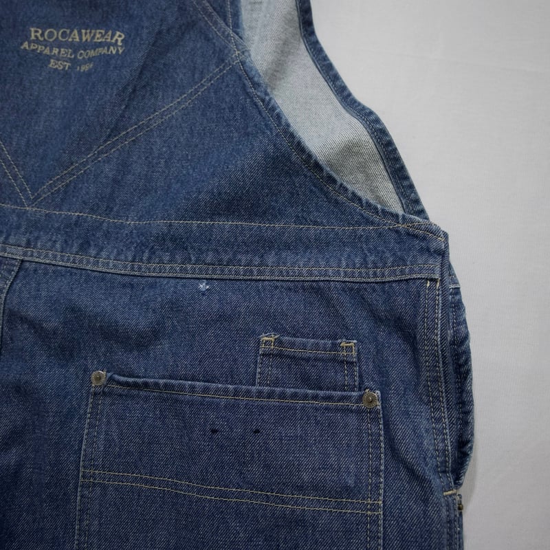 ROCAWEAR DoubleKnee Carpenter Baggy Denim Overa