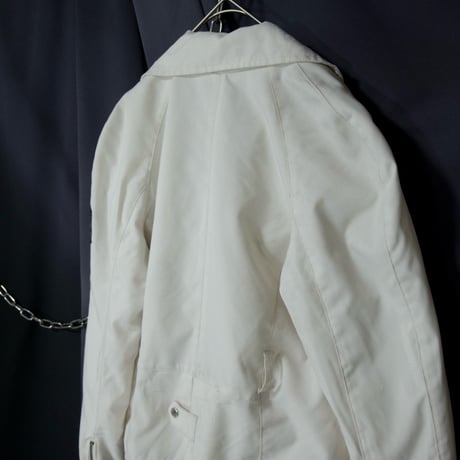 Belstaff Semi Double Deformation Multi Pockets Short Length Nylon Riders Jacket