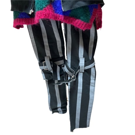 Sexy Dynamite London Regimental Stripe Bondage Pants