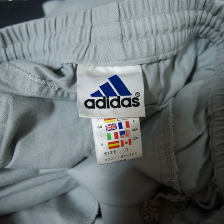 00s c2001 Adidas Grayish Ice Blue Easy Baggy Shorts