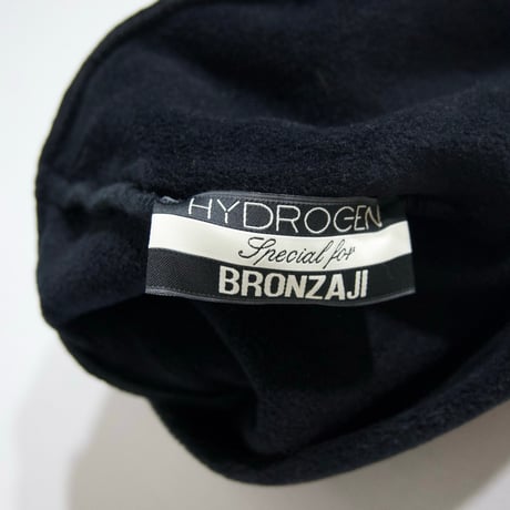 HYDROGEN BRONZAJI SkullDesign Fleece Knit Cap