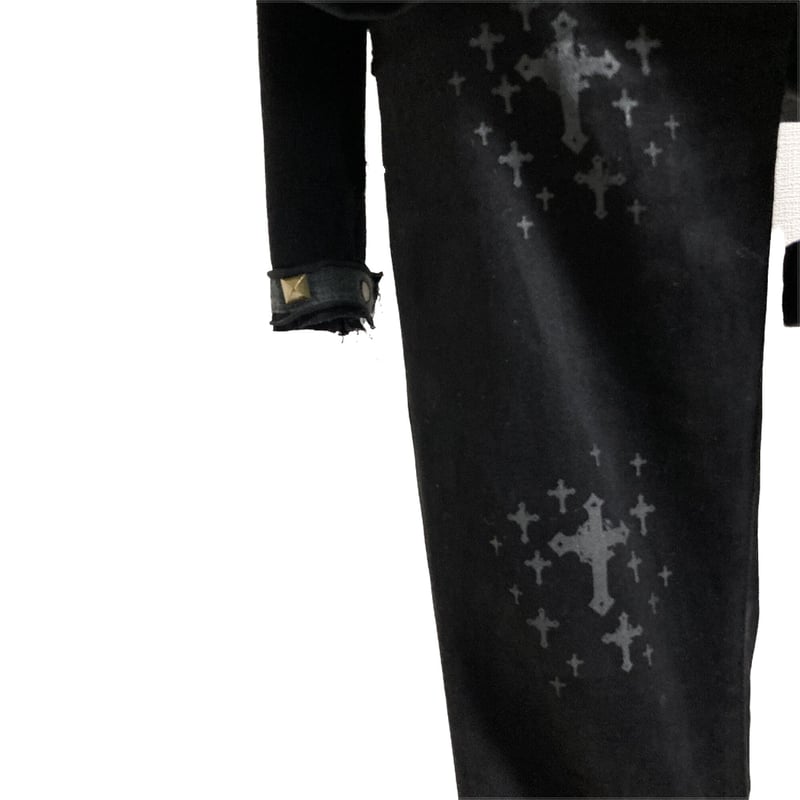 Hide Rock Bondage Flare Design Pants | HOW Used