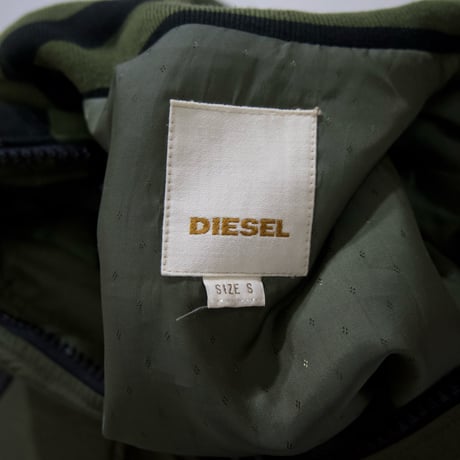 DIESEL Graphic Highneck Bomber Jacket