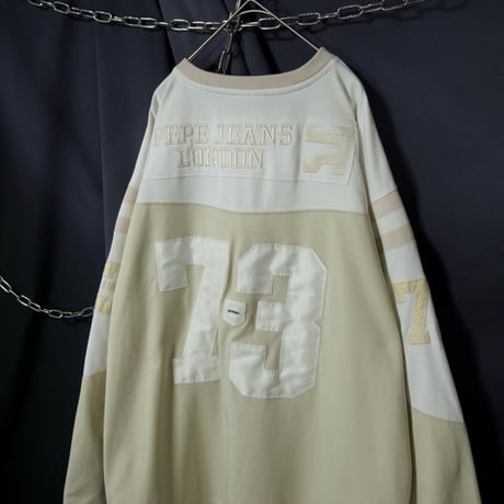 Pepe Jeans Embroidery Oversized Football Game Shirts