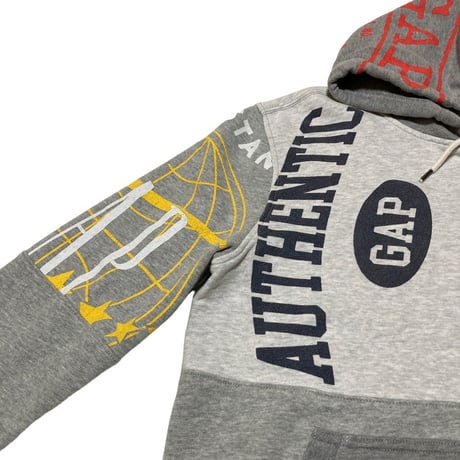 GAP 18ss Logo Remix Hoodie