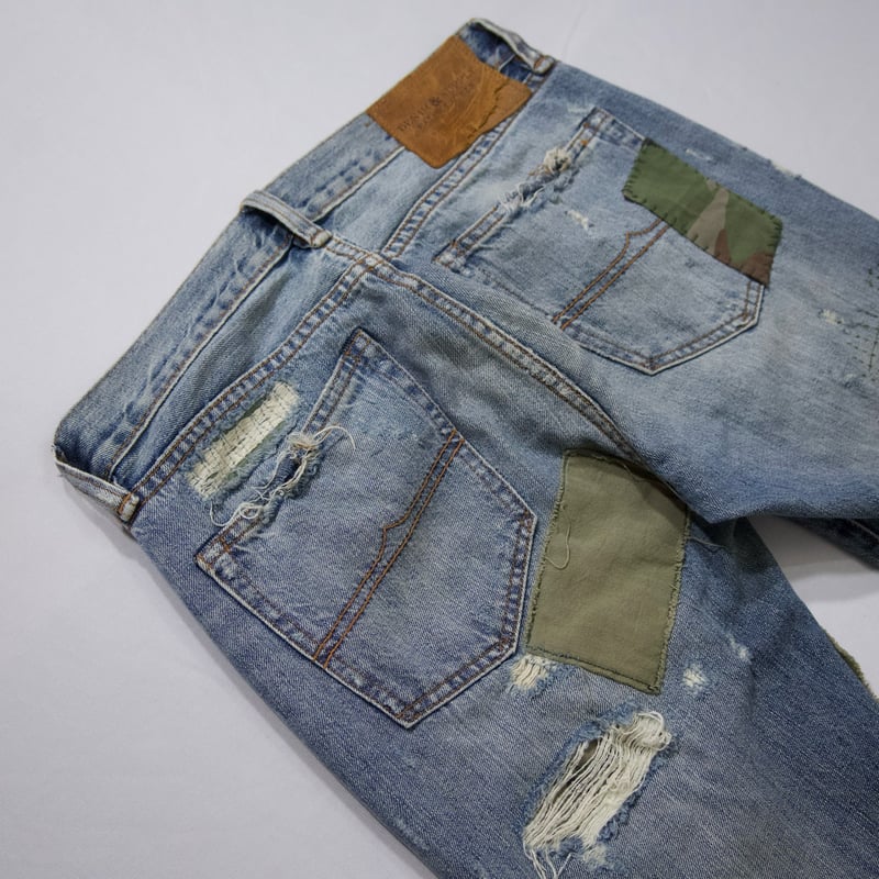 DENIM&SUPPLY RALPH LAUREN Repair&Patchwork Dama