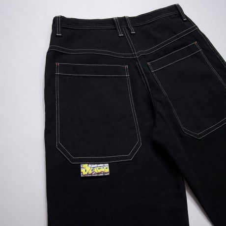 JNCO USA made Embroidery Baggy Denim