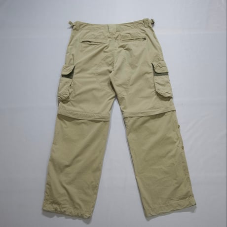 00s 07SUM Timberland Detachable 2Way Zipper Gimmick Parachute Cargo Pants