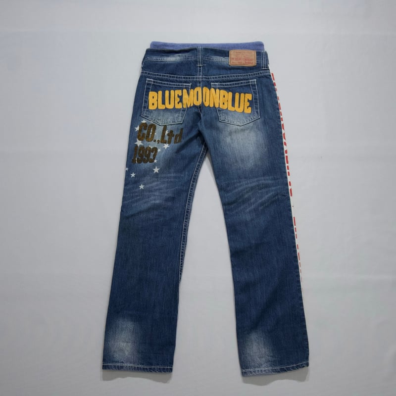 BLUEMOON SideLine WashBlue GalDesign Denim | HO
