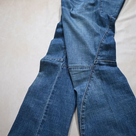 Marithe Francois Girbaud Design Denim Flare Pants
