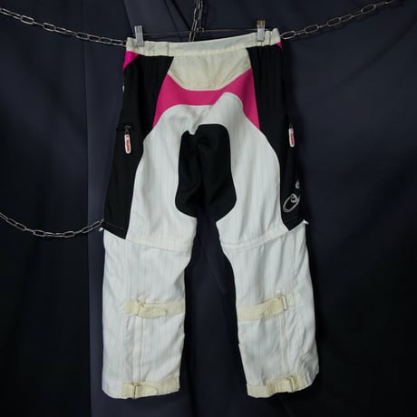 MSRMX 2Way Detachable Gimmick Heart Design Racing Motorcycle Pants