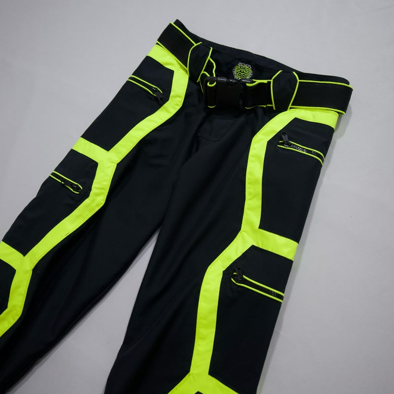 SPACE TRIBE Zipper Gimmick Cyber Design Pants | SPACE TRIBE Zipper Gimmick Cyber Design Pants |