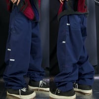 00s c2000 Karl Helmut Deadstock Logo Embroidery Patches Wide Baggy Chino Pants
