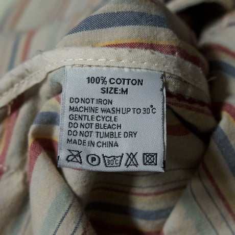 Sabotage Different Weaving Switches Cotton Multi Striped Tailored Jacket