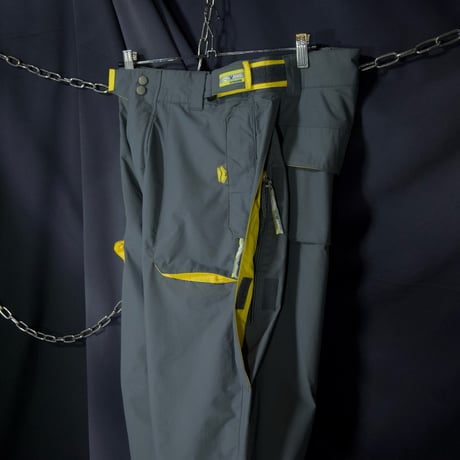 90s Vans “Cyber Color” Gimmick Nylon Snowboard Pants