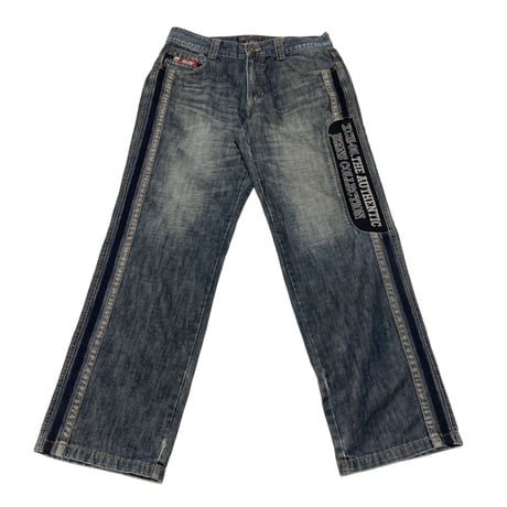 FUBU Side Line Wide Denim Pants