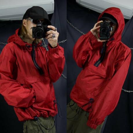 90s~00s OLDNAVY Nylon Anorak Jacket/Mountain Hoodie