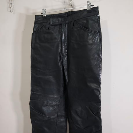 90s~ ABAHOUSE LooseFit Biker type Leather Pants