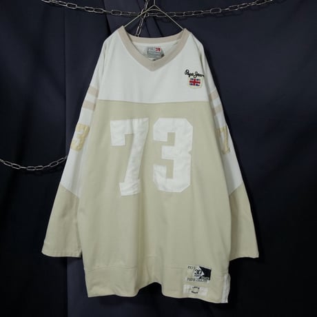 Pepe Jeans Embroidery Oversized Football Game Shirts