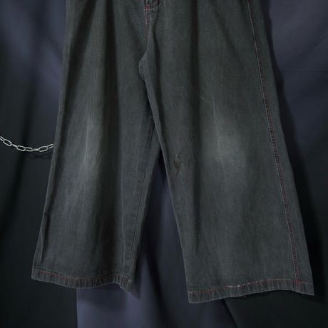Kikwear Black Raver Denim