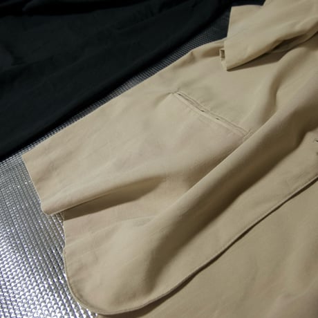 90s SAG HARBOR Mexico made Rayon Blend Ripstop S/S Tailored Shirts Jacket