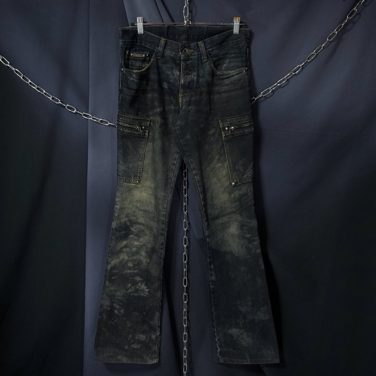 00s 5351 Pour Les Hommes Rugged Wash Cargo Flar